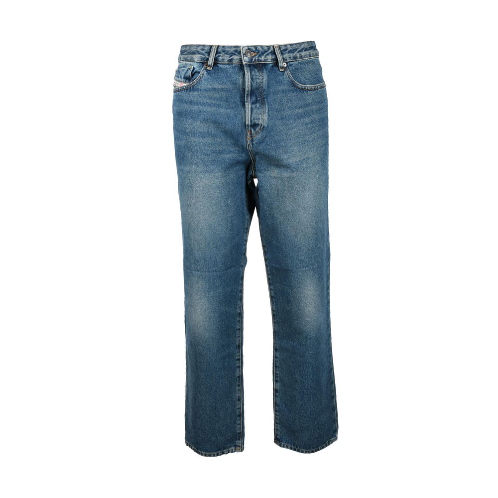 Diesel Blue Cotton Skinny Jean